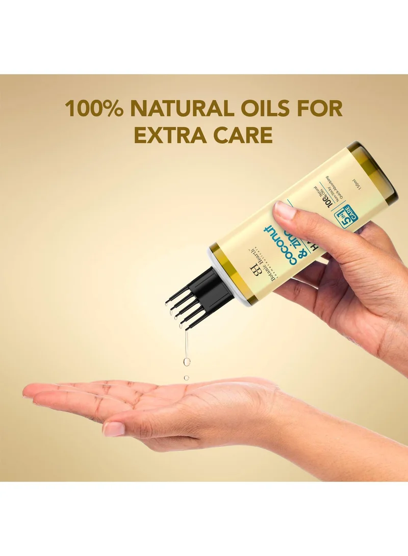 بوتانيك هيرث زيت شعر Botanic Hearth بجوز الهند و الزنك بيريثيون - 150 مل