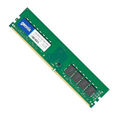 Geonix Desktop RAM, 8 GB DDR4, Frequency-2666 Mhz, (8x2) IC, 288 Pin, 5 Years Warranty - Image 1