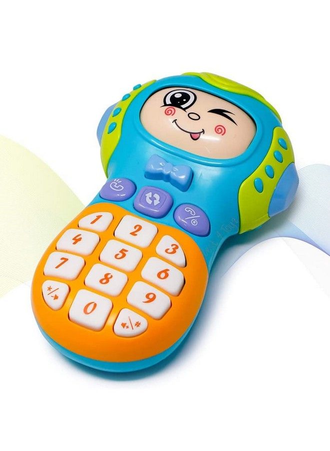 SAJANI Expression Mobile Phone Toy Toy Phone With Light & Sound 3 Mode Face Changing Baby Phone For Toddlers & Kids Phone Toy For Kids Random Colorplasticmulti Color ( Pack Of 1 ) - Image 4