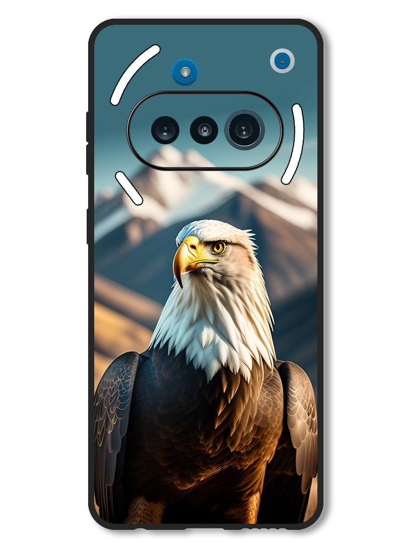 Theodor Case Compatible with Nothing Phone 3a Protection Shockproof Bumper Cover Eagle 1 - Image 1