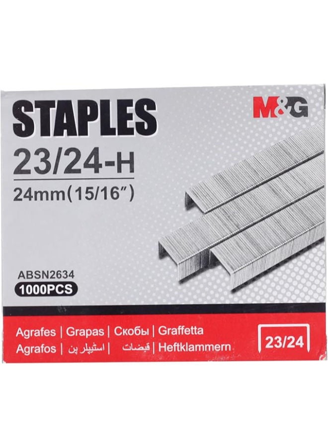 M&G Staples, 24/23, Reliable Heavy-Duty Document Binding, High-Quality Steel - Image 2