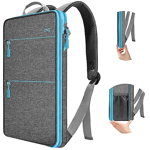 ZINZ Slim & Expandable Laptop Backpack 15 15.6 16 Inch Case, Water Resistant Travel Backpack Compatible with MacBook Pro/Neo 16" 15", Dell XPS 15 16 and Most 15" 15.6" 16" Notebooks，LG01Y02 - Image 1