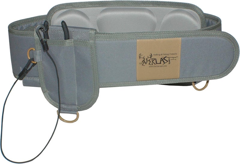 Foreverlast Inc. G3 Wading Belt Gear Kit, Universal Fishing Belt for Men & Women, Wade Belt for Fishing Includes Pliers, Grey - Image 1
