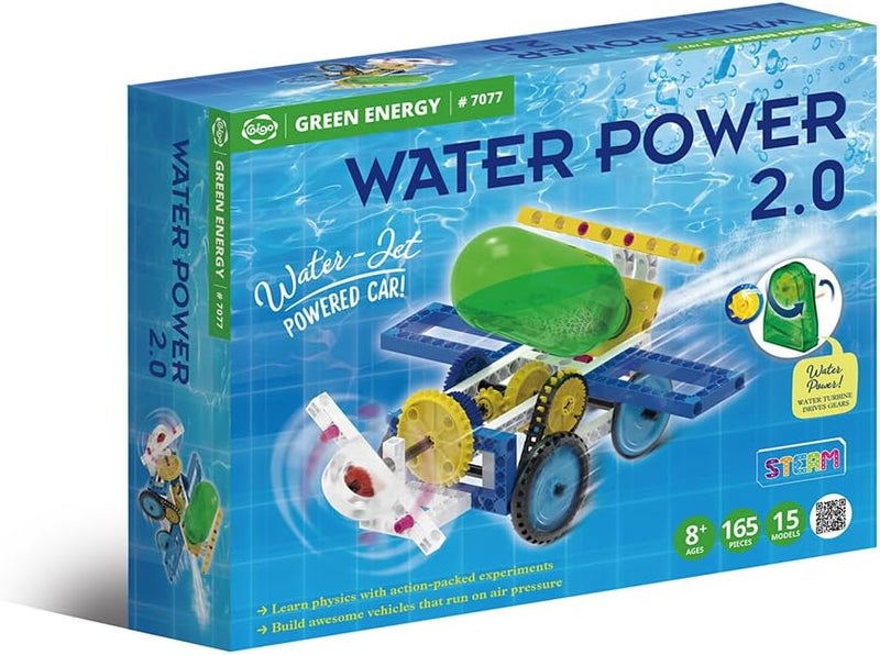 Gigo Water Power 2.0 - Water-Jet Powered Car STEM Kit - Image 1
