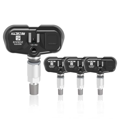RENECTIV TPMS Sensors,315Mhz Compatible for Toyota Lexus Scion,Tire Pressure Monitoring Sensors for Rav4 Camry 4Runner Tacoma Corolla Prius Yaris Replacement 42607-33021 42607-33011 PMV-107J Set of 4 - Image 1