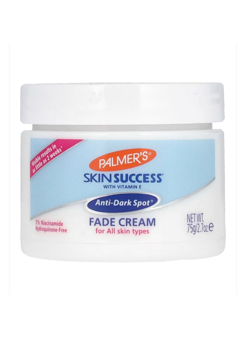 PALMER'S - Skin Success with Vitamin E Anti-Dark Spot Fade Cream 2.7 oz (75 g) - Image 1