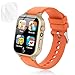Luyiilo Kids Games Watch with 26 Puzzle Games Touch Screen HD Camera Alarm Clock Toys for Ages 312 Years OldBirthday Gift for Boys Girls Orange - Image 2