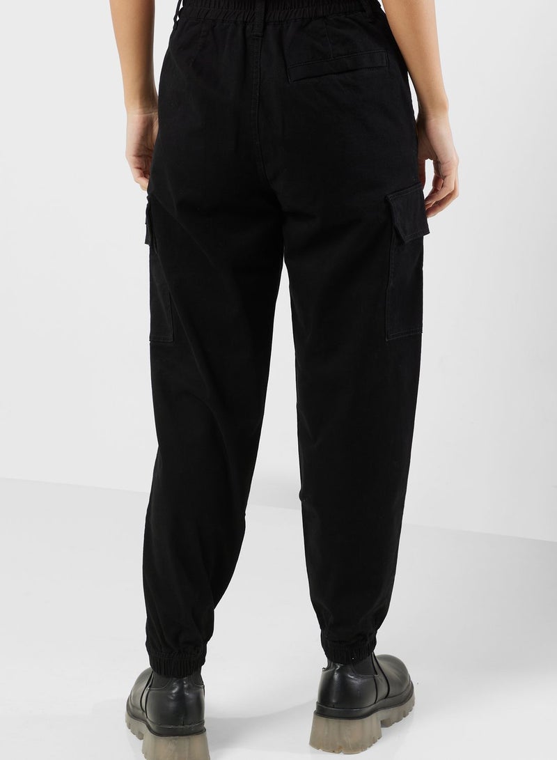 FINGERCROXX Logo Cargo Pants - Image 2