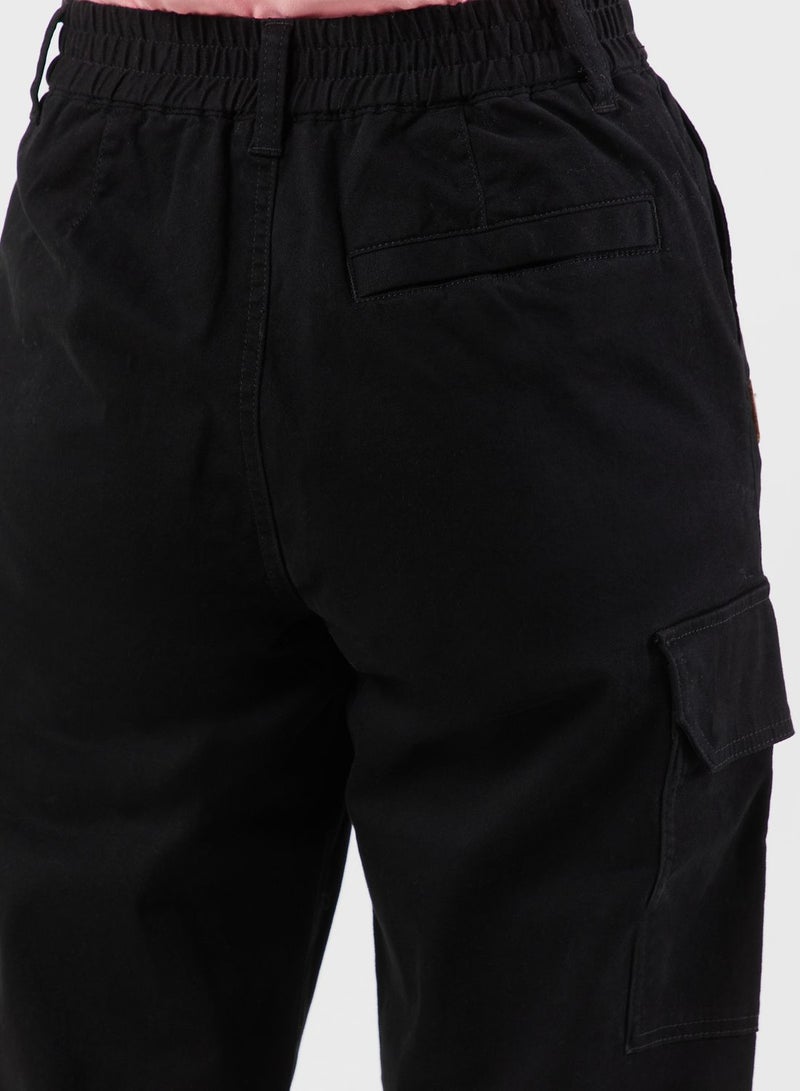 FINGERCROXX Logo Cargo Pants - Image 4