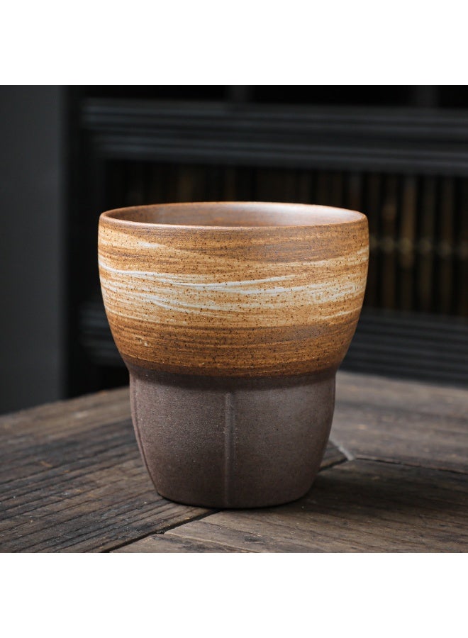 Anna 4-Piece Ceramic Coffee Cup Set - 170 mL Handmade Mugs with Matte Finish, for Home & Cafe - Image 5