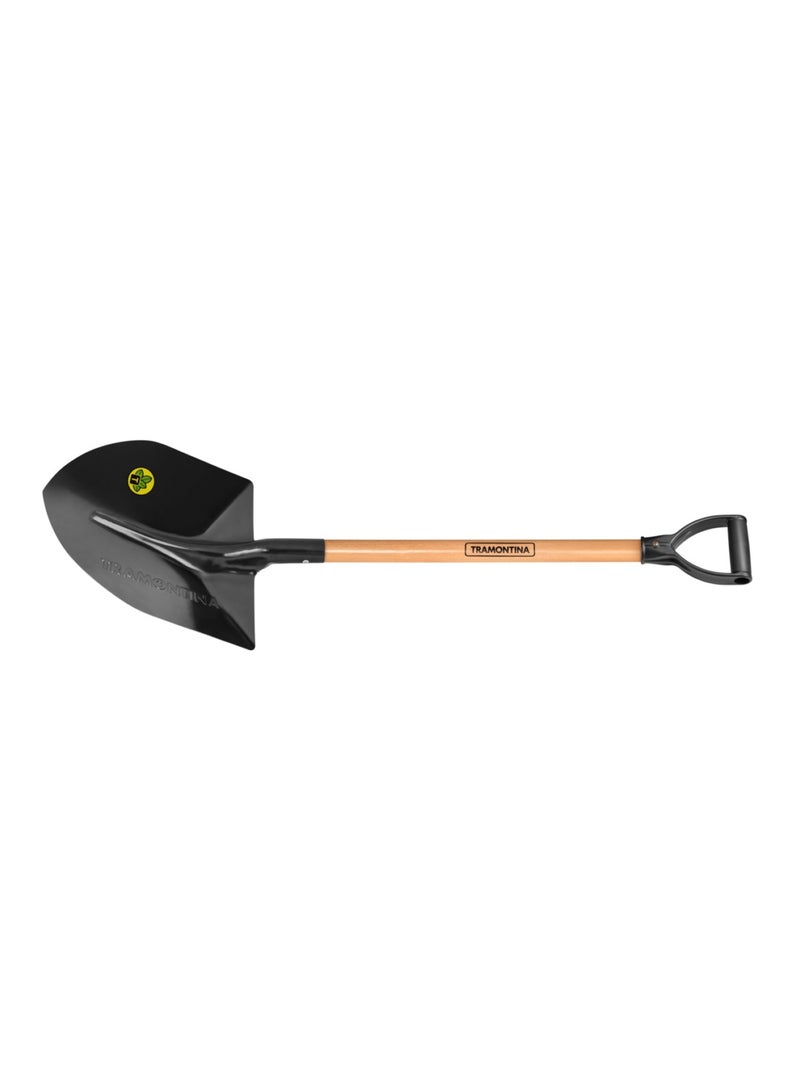 Tramontina Round Mouth Shovel with 71cm Wood Handle - Image 2
