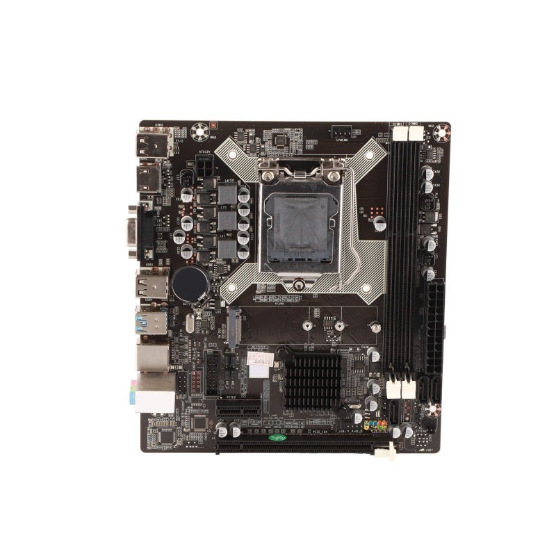 فوكس كون اللوحة الأم ATX بتصميم مكثفات Excicon بالكامل ومنفذ USB 3.0 للألعاب - لوحة أم لسطح المكتب بمادة PCB ومنفذ SATA لأداء مستقر - Image 5