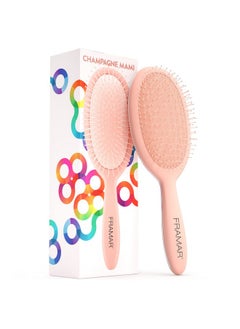 framar Framar Detangling Brush for Curly Hair - Hair Brushes for Women Detangler, Hair Brush Women, Hair Detangler Brush for Curly Hair Elegant Hair Brush Detangler Kids Hair Brush  - Image 1