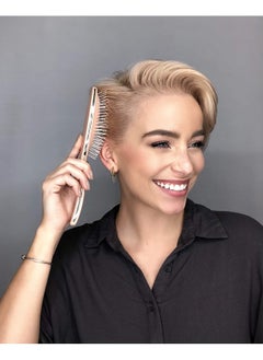 framar Framar Detangling Brush for Curly Hair - Hair Brushes for Women Detangler, Hair Brush Women, Hair Detangler Brush for Curly Hair Elegant Hair Brush Detangler Kids Hair Brush  - Image 5