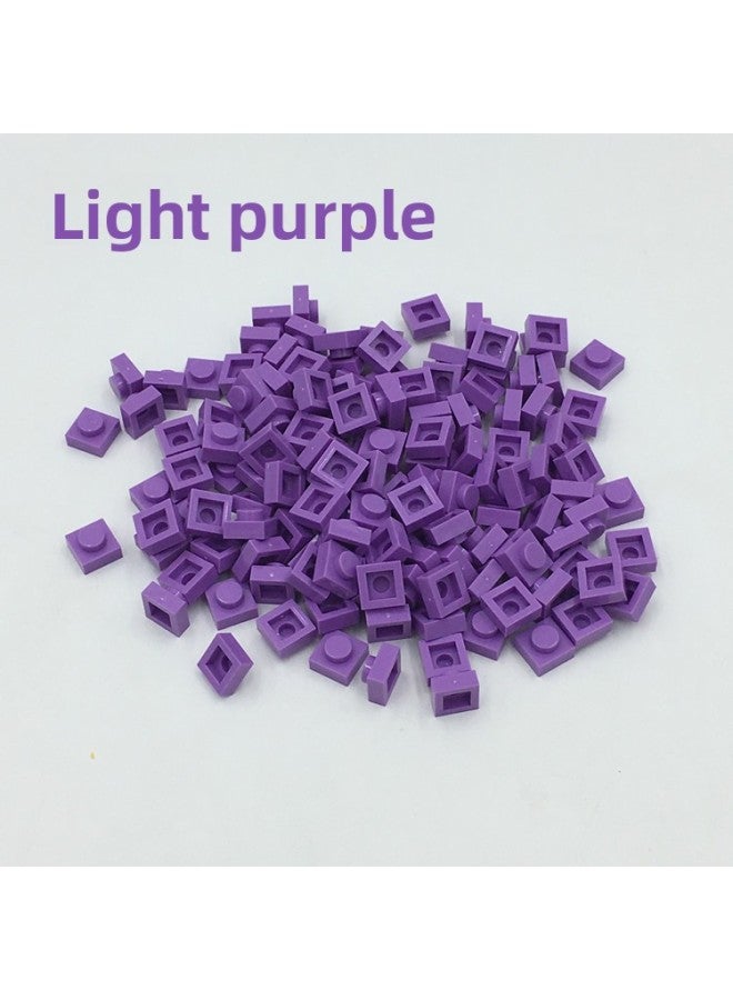 Building Block Parts Small Particles Basic Parts Short 1*1 Hole Pixel Particles Assembled Building Blocks Draw Two-dimensional Code 0.1 Kg/bag 