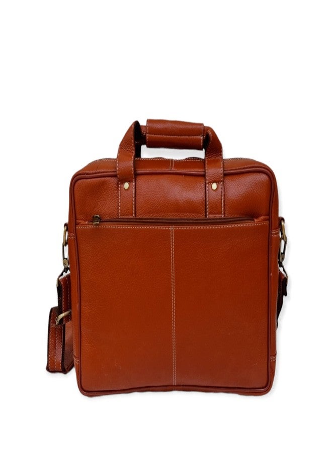 RSN Genuine Leather Office Laptop messenger Bag-15 Inch - Image 3