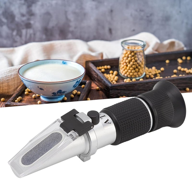Brix Meter Refractometer - Sugar Tester, Digital Refractometer, Specific Gravity Tester, Adjustable Lens & Protective Cover, Ideal for Honey, Brewing & Maple Syrup - Image 5
