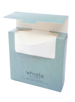 Whistle Wellness™ Face Towels Disposable Biodegradable Plant Based Travel Pack 10 Count