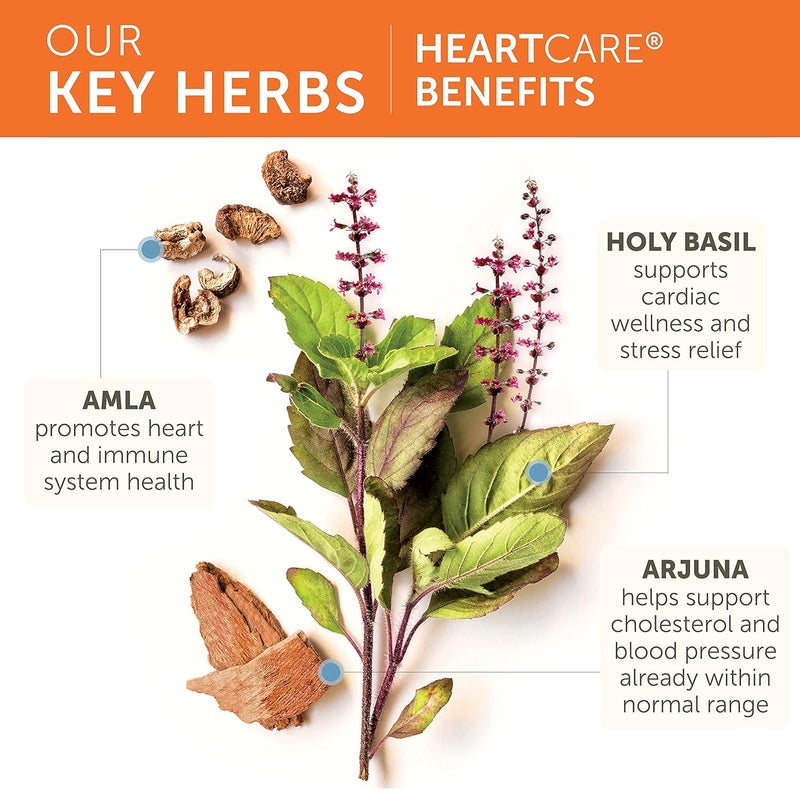 Himalaya HeartCare 30 Day Supply  Herbal Heart Health Supplements with Ashwagandha and Amla  Vegan NonGMO Gluten Free 720 mg 120 Capsules - Image 4