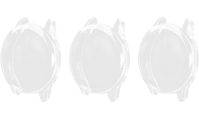 Transparent TPU Watch Protective Case Full Coverage Easy Installation 3 Pack - Image 1