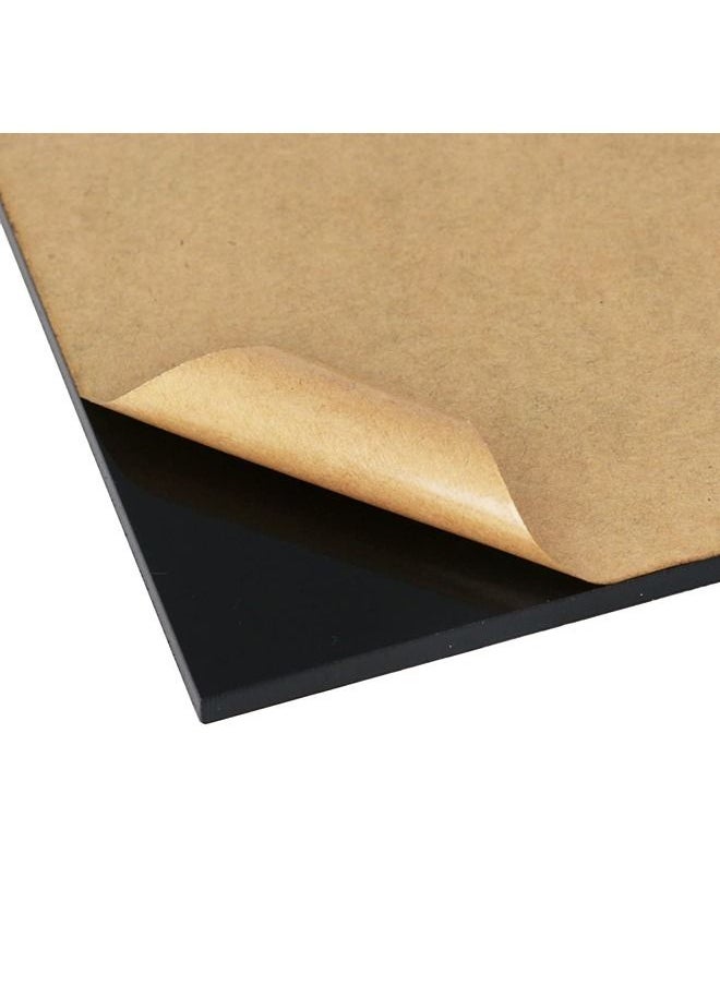 Lamsit Ibdaa - LAMSIT IBDAA Acrylic Sheet 3mm Thick Pack of 2 Square Black - Image 1