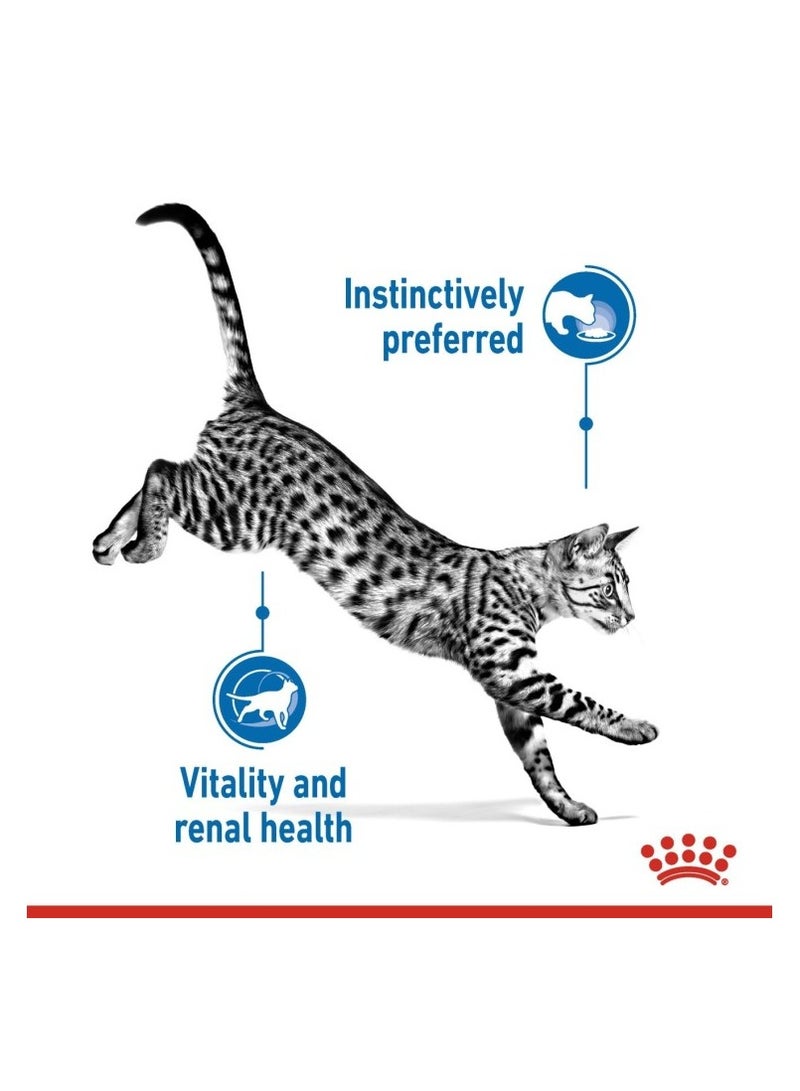 ROYAL CANIN Feline Health Nutrition Indoor 7+ (Wet Food - Pouches) 12 x 85 g - Pack of 12 - Image 3