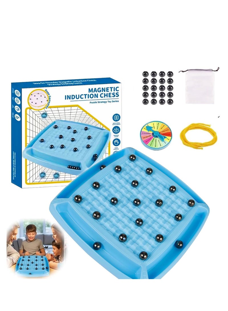 لعبة شطرنج مغناطيسية مع احجار جديدة 2024 لوحة العاب للعائلة احجية لسطح الطاولة روك لاعياد الميلاد للاطفال والبالغين، من كيوزدد فو، طفل - Image 1