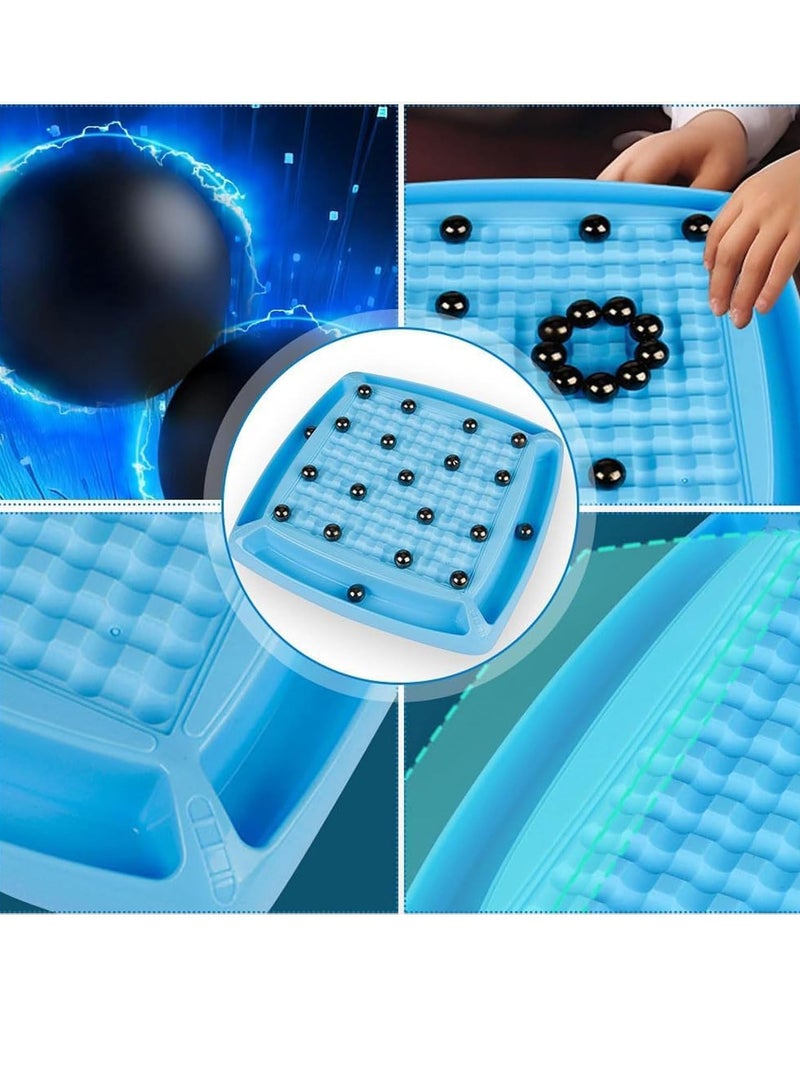 لعبة شطرنج مغناطيسية مع احجار جديدة 2024 لوحة العاب للعائلة احجية لسطح الطاولة روك لاعياد الميلاد للاطفال والبالغين، من كيوزدد فو، طفل - Image 2