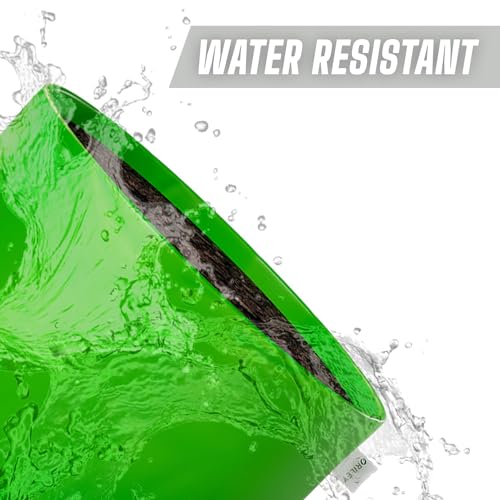 Oriley Grow Bag Heavy Duty HDPE Plants Flower Growing Bags Floor Standing Mount Type for Home Garden Balcony Terrace Kitchen Nursery (Green, Round Without Handle, 450 GSM 6 x 6 inch Pack of 5) - Image 5