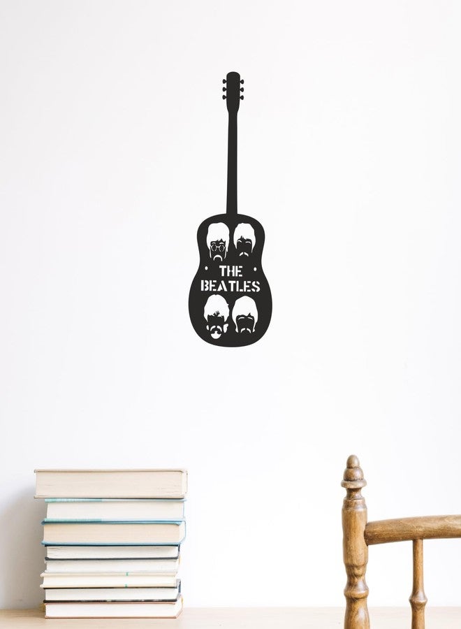 Mad Masters Beatles Singers in Guitar Decorative Wall Art - Wooden Hanging for Room, Wall Decoration and Home Decor - 17.5 Inch x 7 Inch - Image 4