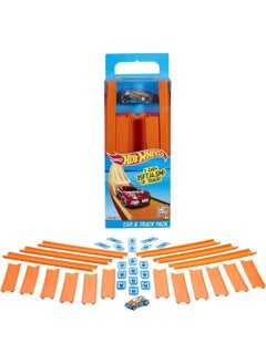 Toy Car Track Set, Straight Track Set With 37 Component Building Parts & 1:64 Scale Vehicle (Amazon Exclusive) - pzsku/Z275E401F5A68B61AD3B0Z/45/_/1734348279/c1b34e63-2bd2-4f2f-b856-7bbf4ea4a156