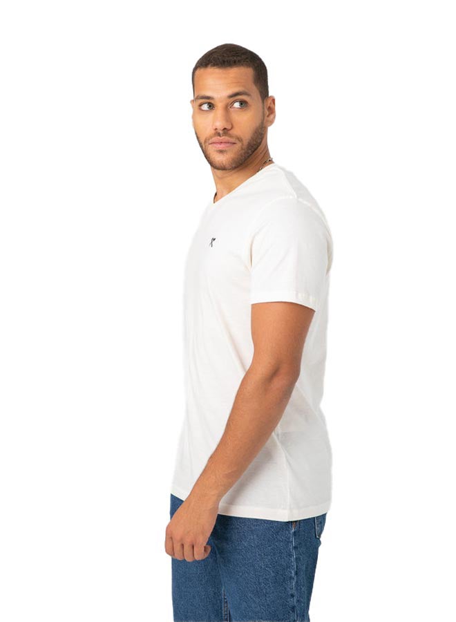 Marco Bergamo VNeck T-Shirt With Logo  - Image 2