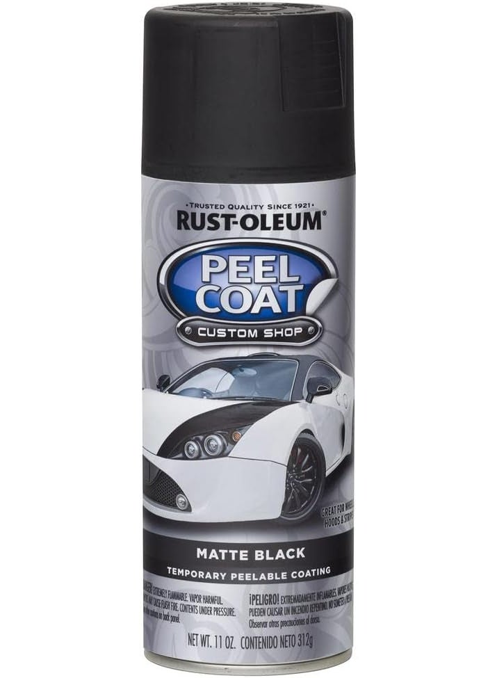 Rust-Oleum Automotive Peel Coat Matte Black Spray Paint