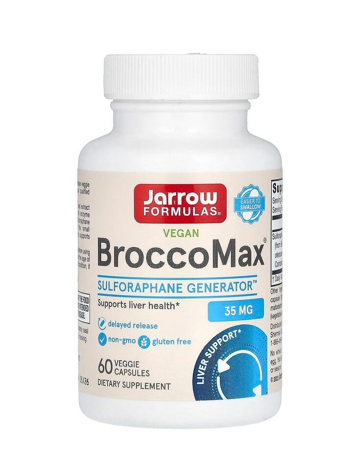 جارو فورملاز بروكوماكس نباتي، 60 كبسولة نباتية (17.50 مجم لكل كبسولة)