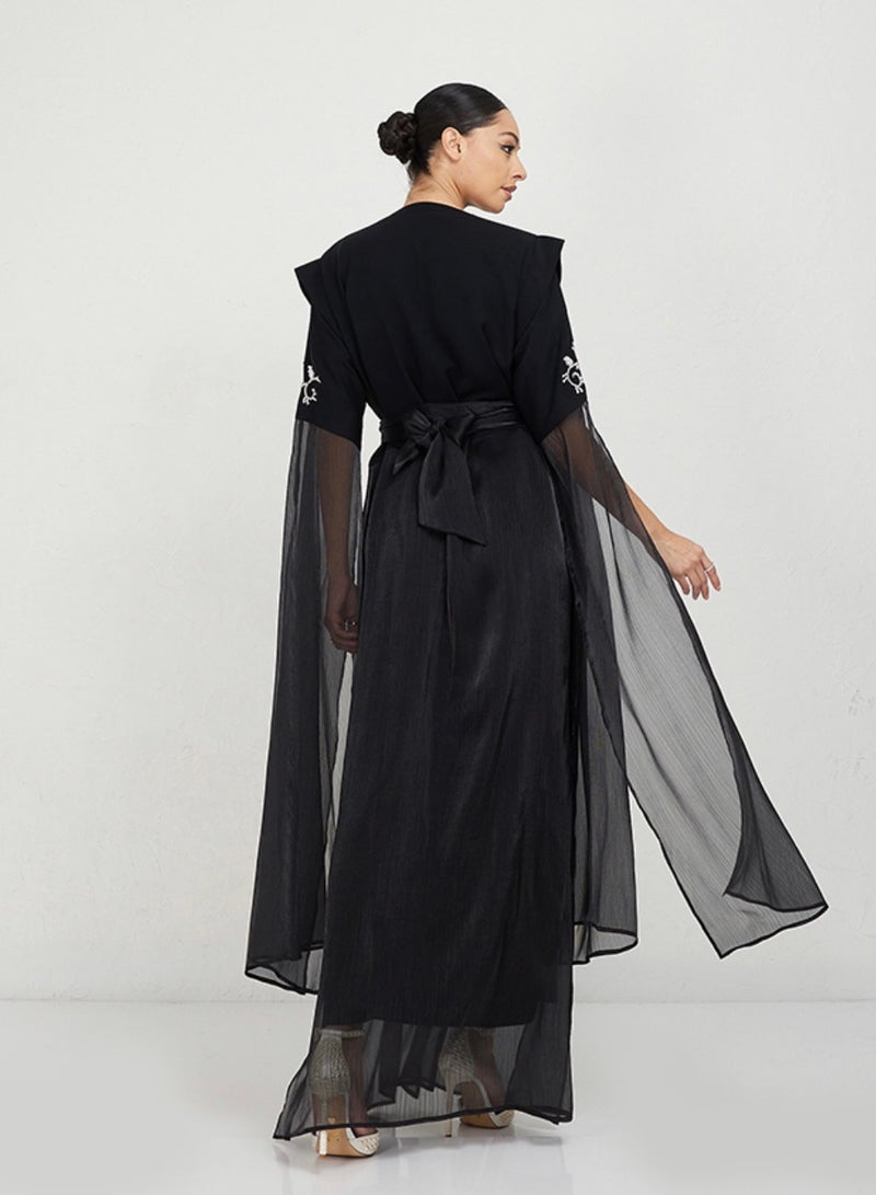 روزيت عباية أحجار الفضة الملكية - Image 3