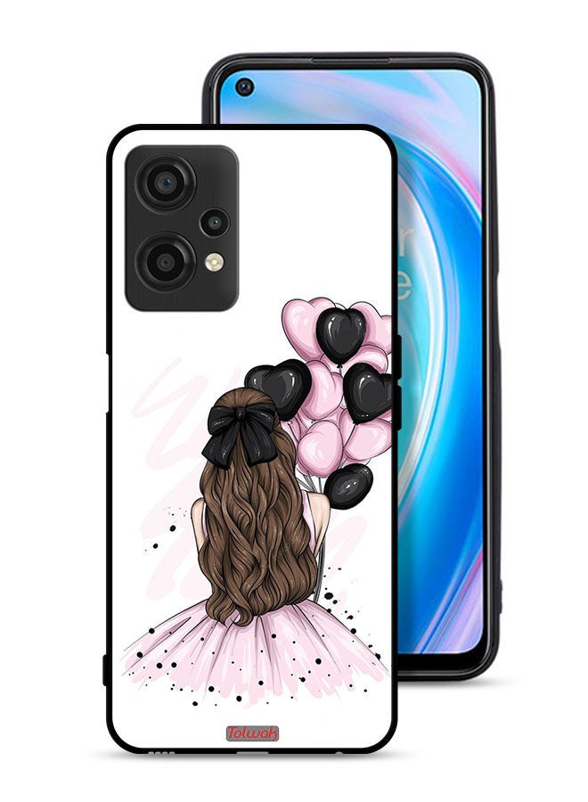 Tolwak OnePlus Nord CE 2 Lite 5G Protective Case Cover Holding Balloons Girl Art - Image 1