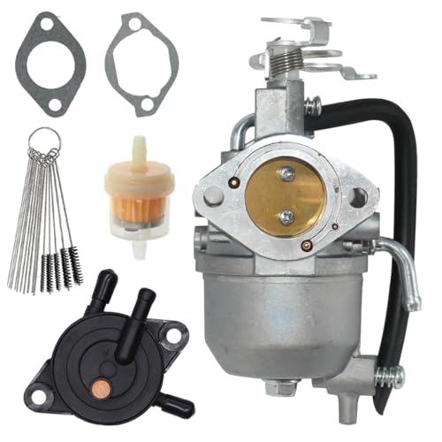 Rebuiman 15003-2943 Carburetor Replacement for Kawasaki Mule 600 610 SX XC SC 4x4 KAF400 KAF400B KAF400A KAF400C KAF400E KAF400D Engine with Fuel Pump, Replaces 15004-0953 11061-7026 11061-7027f - Image 1