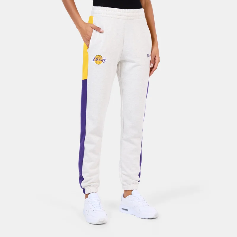 NEW ERA Women's NBA Los Angeles Lakers Colourblock Sweatpants