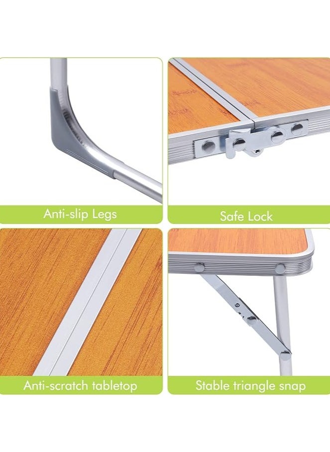 Albawadi - Portable Folding Camping Table Lightweight With Carrying Handle - Image 1