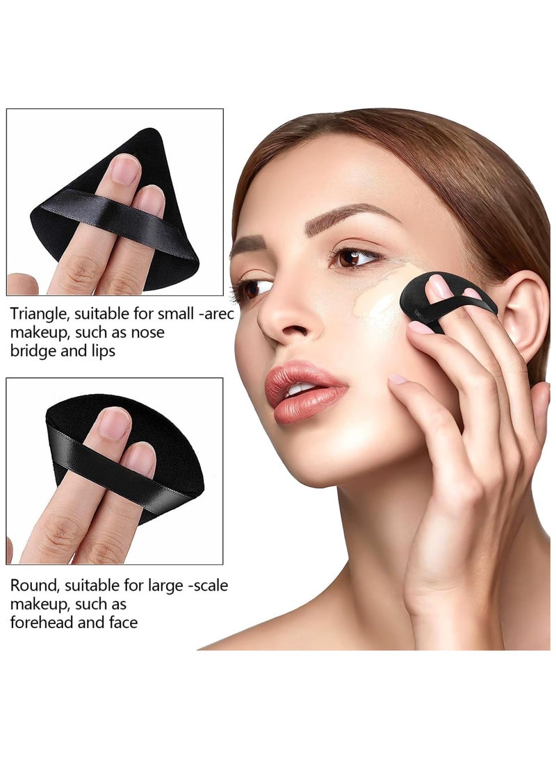 Shein 4pcs Powder Puff Soft Face Triangle Makeup Puff for Loose Powder Body Cosmetic Foundation Sponges Beauty Blender Makeup Tool Multicolors - Image 3