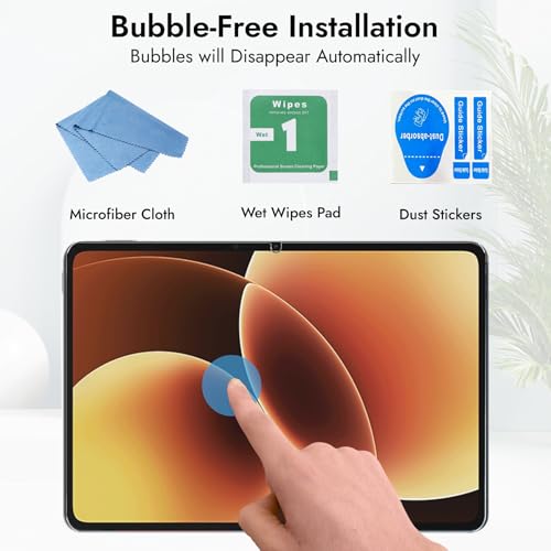 Robustrion Tempered Glass for Xiaomi Pad 8/8 Pro / 7/7 Pro 11.2 inch Screen Protector Guard for Xiaomi Mi Pad 7/8 / 7 Pro / 8 Pro 11.2 inch - 1 Pack - Image 4