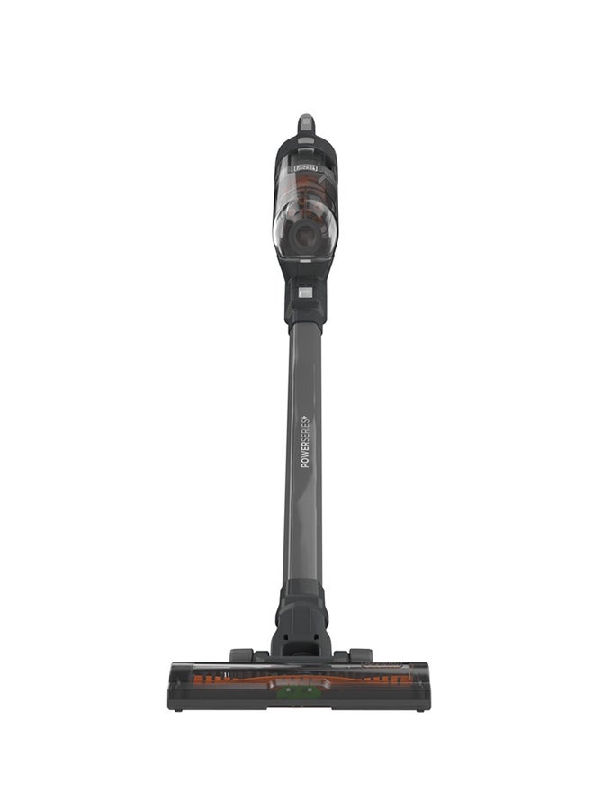 BLACK+DECKER Cordless Stick Vacuum Cleaner With 2-In-1 Function And Litium Ion Power Series Battery Charge Indicator 500 ml 150 W BHFEA520J-GB Grey/Orange - Image 3