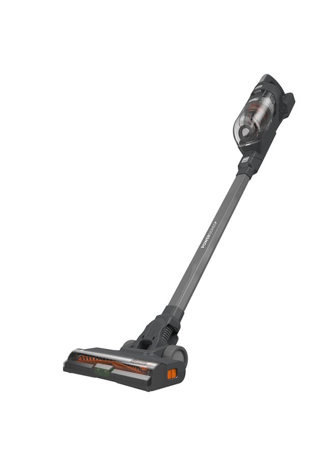 BLACK+DECKER Cordless Stick Vacuum Cleaner With 2-In-1 Function And Litium Ion Power Series Battery Charge Indicator 500 ml 150 W BHFEA520J-GB Grey/Orange - Image 4