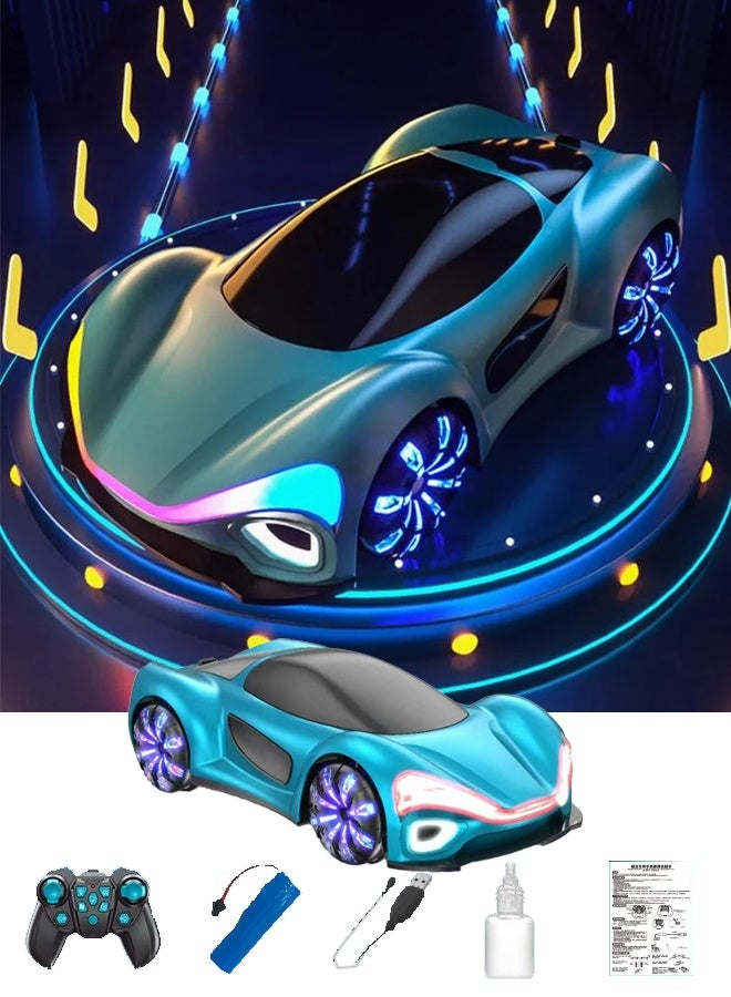 سيارة تعمل بالتحكم عن بعد بالإيماءة، سيارة تعمل بالتحكم عن بعد للانجراف مع مؤثرات ضوئية وصوتية، لعبة سيارة نموذج طيران عالية التردد 2.4 جيجاهرتز (مناسبة للأطفال)، يمكنها الدوران 360 درجة، هدية عيد الميلاد المثالية للأولاد والبنات (من 4 إلى 12 سنة) - Image 2