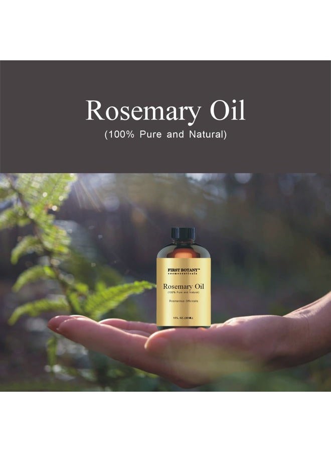 First Botany , 100% Pure Rosemary Essential Oil - Premium Rosemary Oil for Aromatherapy, Massage, Topical & Household Uses - 1 fl oz (Rosemary) - Image 4