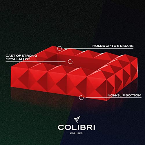 Colibri Quasar Ashtray - Red - Image 5