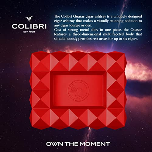 Colibri Quasar Ashtray - Red - Image 3
