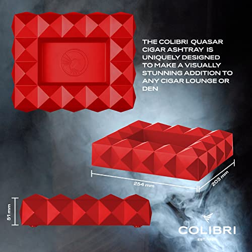 Colibri Quasar Ashtray - Red - Image 2