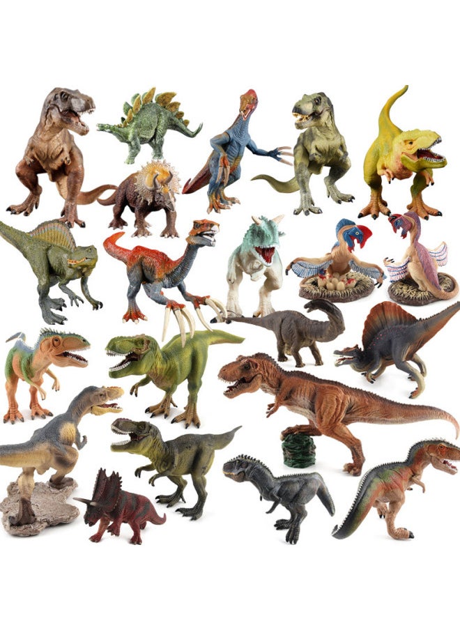 Generic - Jurassic Simulation Solid Suit Tyrannosaurus Raptors Tyrannosaurus Dinosaur Model Toys-Color:12 Types Of Dinosaur Bones 102g - Image 1