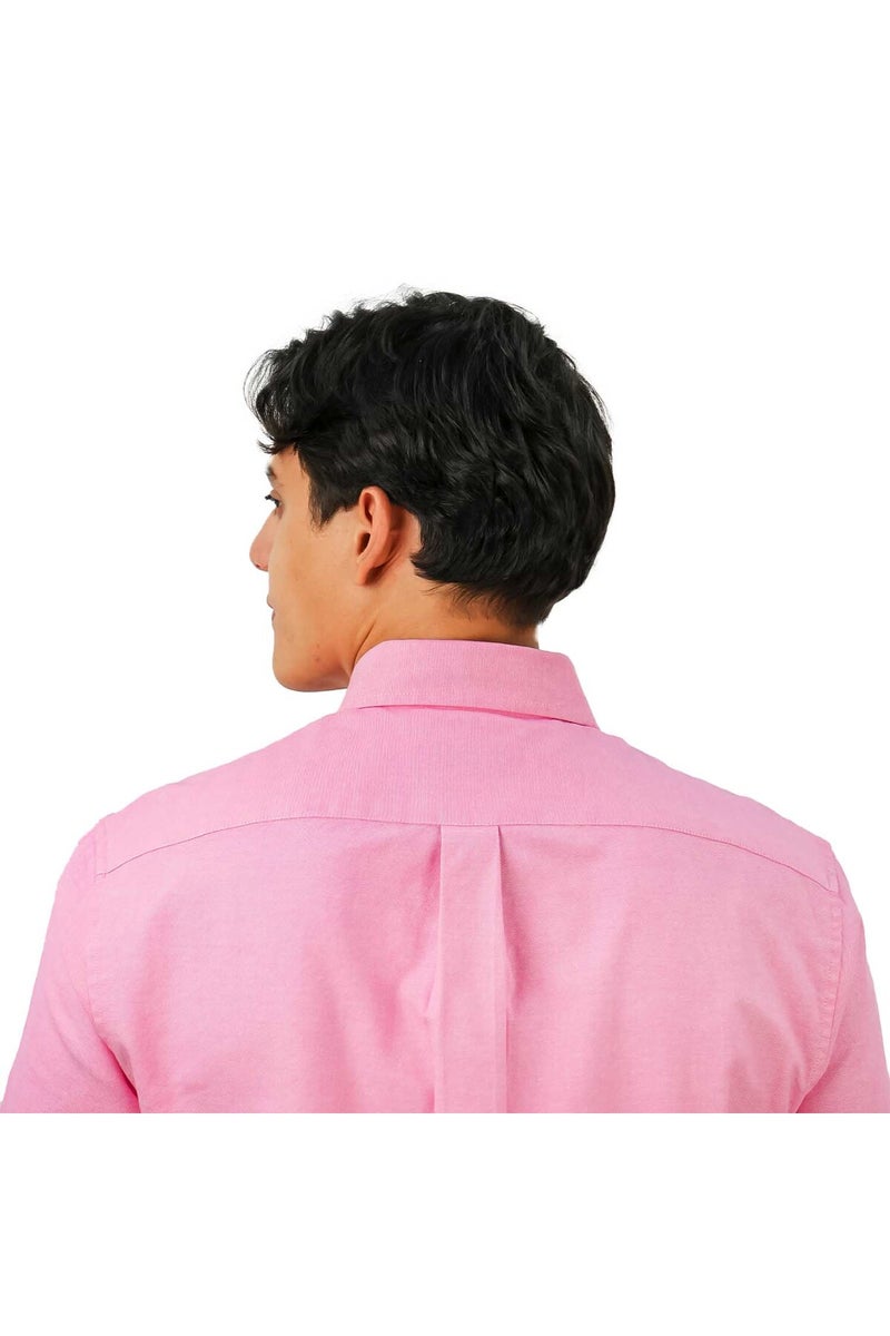 جيوردانو قميص أكسفورد وردي رجالي - Image 5